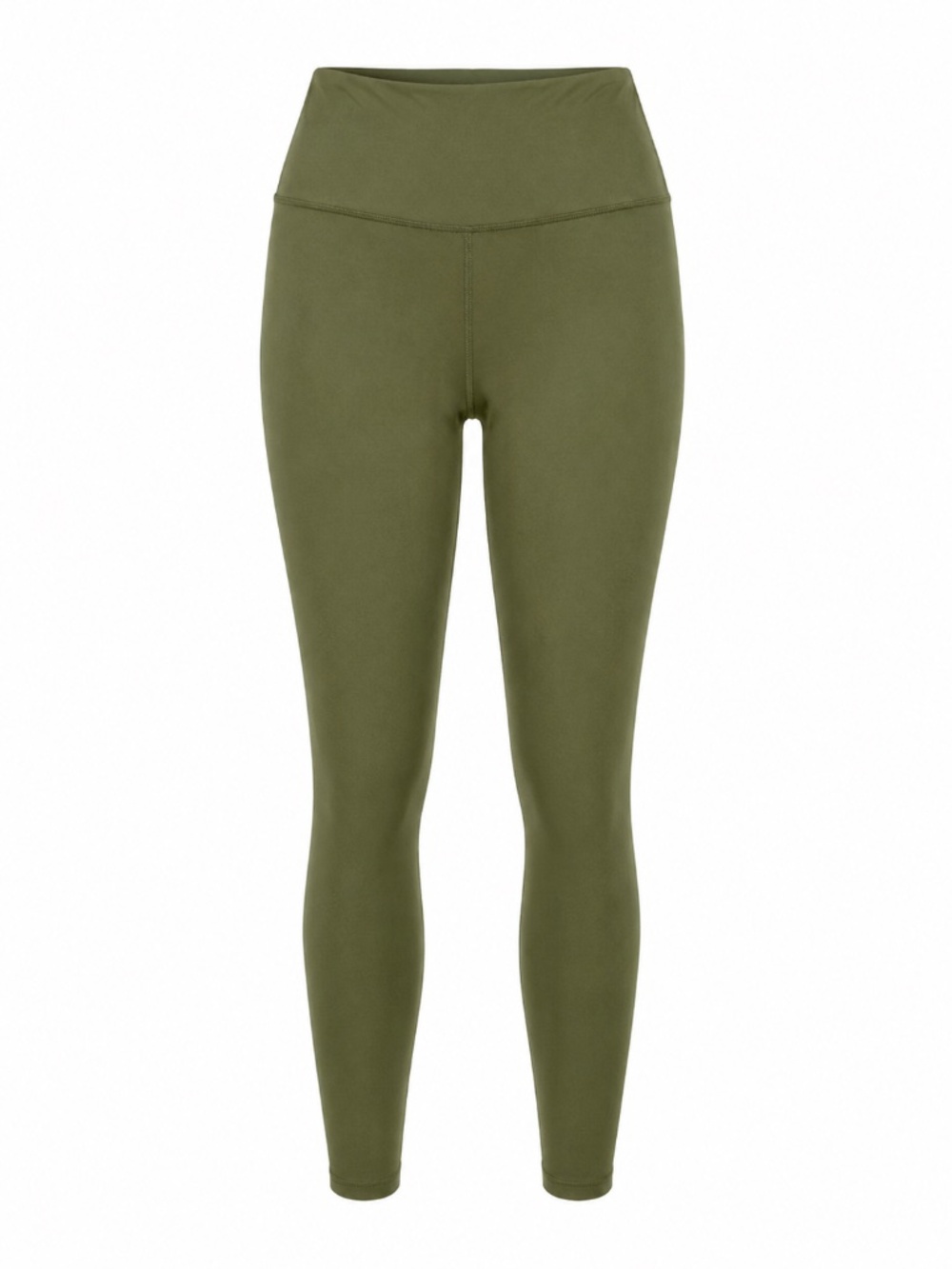 Roolee Olive Green High Rise Workout Leggings Size Small Pocket